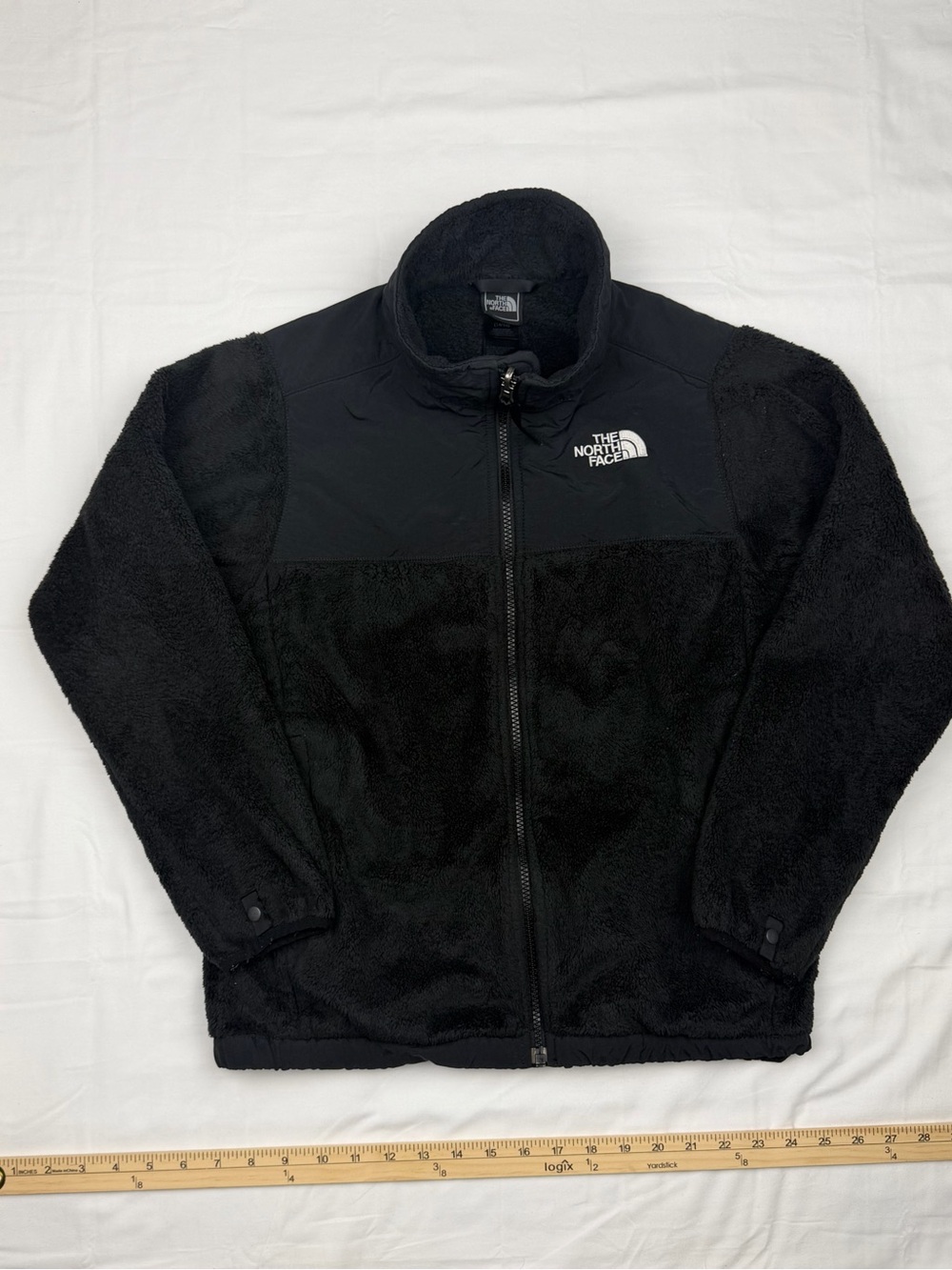 The North Face Black Fleece Zip-Up Jacket